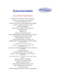 Projects for Students
