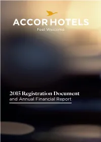 2015 Registration Document and Annual Financial Report Content