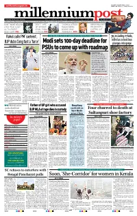 Modi Sets 100-Day Deadline for Psus to Come up with Roadmap
