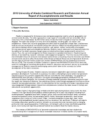 2010 Annual Report of Accomplishment