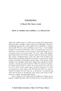 Introduction a Novel We Have Loved