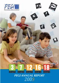 Pegi Annual Report