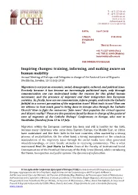 Training, Informing, and Making Aware on Human Mobility