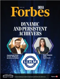 Dynamic and Persistent Achievers