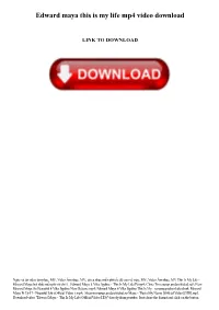 Edward Maya This Is My Life Mp4 Video Download