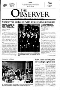 Spring Vis Kicks Off with Multicultural Events