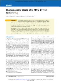 The Expanding World of N-MYC–Driven Tumors