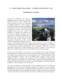 11. Yale-NUS College - a New Community Of