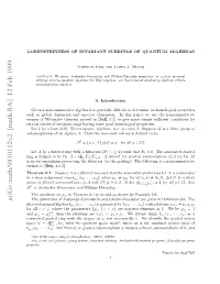 Arxiv:Math/9810152V2 [Math.RA] 12 Feb 1999 Hoe 0.1