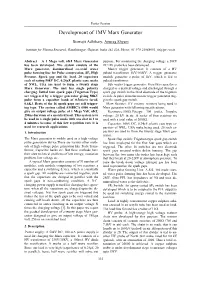 Development of 1MV Marx Generator