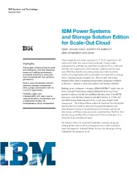 IBM Power Systems Solution Edition for Scale-Out Cloud