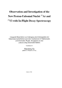 Observation and Investigation of the New Proton-Unbound Nuclei 30Ar and 29Cl with In-Flight Decay Spectroscopy