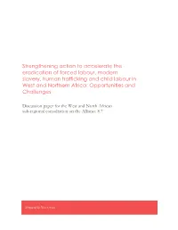 Strengthening Action to Accelerate the Eradication of Forced Labour