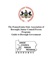 Guide to Borough Government