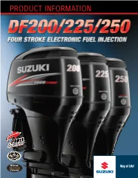 Suzuki, DF200, DF225, DF250
