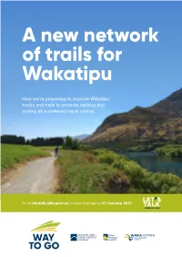 A New Network of Trails for Wakatipu