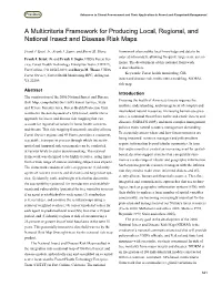 Advances in Threat Assessment and Their Application to Forest and Rangeland Management