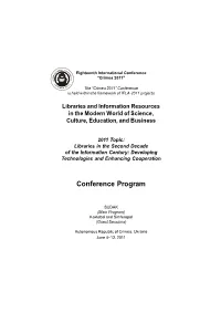 Conference Program