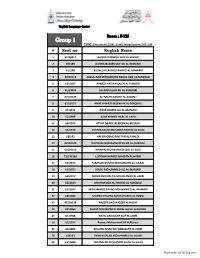 Level 4 Class Lists.Pdf