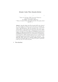 Monte-Carlo Tree Search Solver