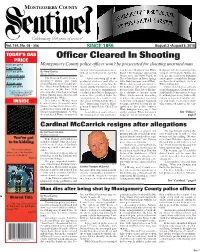 Officer Cleared in Shooting