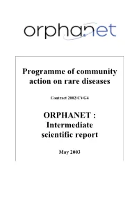 ORPHANET 3 (Phase 3)