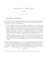Introduction to N = 2 Gauge Theory