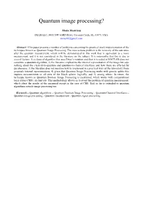Optimal Estimation of States in Quantum Image Processing