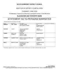 Statements As to Persons Nominated [PDF]