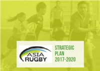 Strategic Plan 2017-2020 Introduction