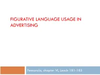 Ad As Persuasive Language