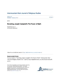 Revisiting Joseph Campbell's the Power of Myth