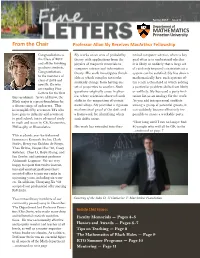 Spring 2019 Fine Letters