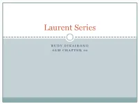 Laurent-Series-Residue-Integration.Pdf