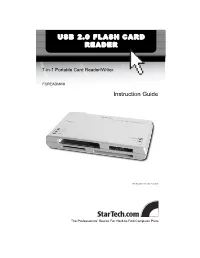 Usb 2.0 Flash Card Reader