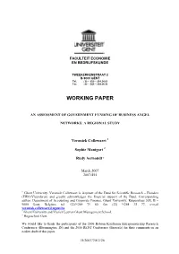 Working Paper