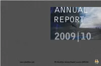 FC Shakhtar Annual Report Season 2009|10