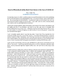 How to Efficiently & Safely Work from Home in the Face of COVID-19