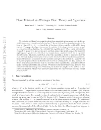 Phase Retrieval Via Wirtinger Flow: Theory and Algorithms