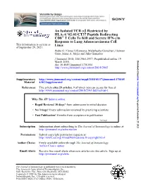 An Isolated TCR Αβ Restricted by HLA-A*02:01/CT37 Peptide Redirecting
