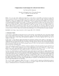 Compression of Aerial Images for Reduced-Color Devices