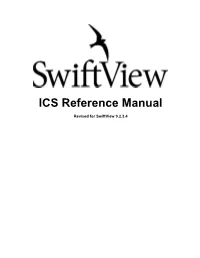 ICS Reference Manual