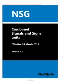 NSG Combined Units V1.2