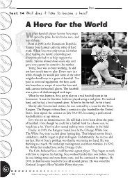 Text 14 What Does It Take to Become a Hero?