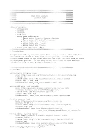 License Information GNU General Public License