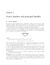Vector Bundles and Principal Bundles