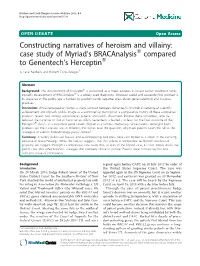 Constructing Narratives of Heroism and Villainy: Case Study of Myriadls