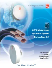 AWS Microwave Antenna System Relocation Kit