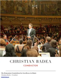 Christian Badea Conductor