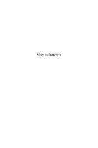 Is Different PRINCETON SERIES in PHYSICS Edited by Paul J